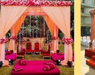 Traditional Baithak Mandap - Rajasthan Event Management