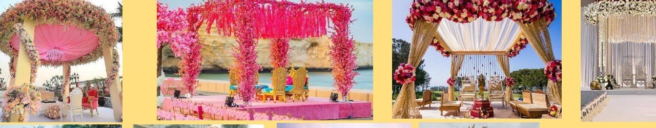 Floral Mandap Decorations hero - Rajasthan Event Management