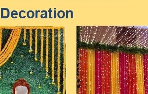 Yellow & White Mehendi Canopy - Rajasthan Event Management