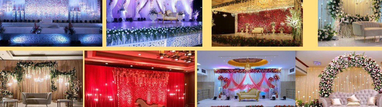 Stage Backdrop Decorations hero - Rajasthan Event Management